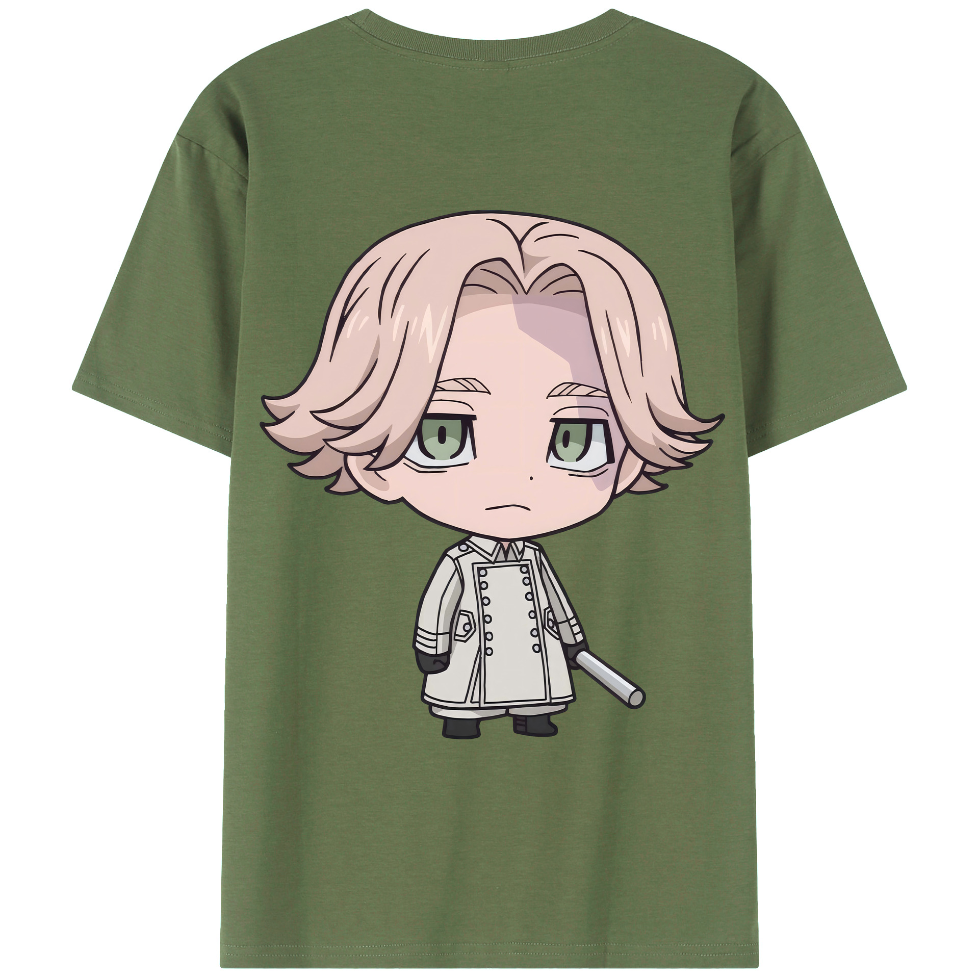 （画像用） 東京リベンジャーズ Tokyo Revengers 綿100％ メンズ半袖Tシャツ（バックプリント） 通気性